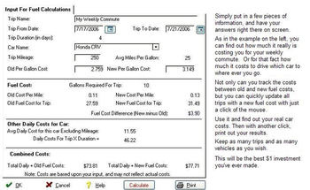 Fuel Calculator screenshot 2