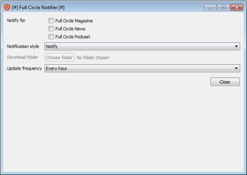 Full Circle Notifier screenshot