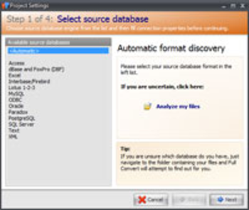Full Convert Enterprise screenshot