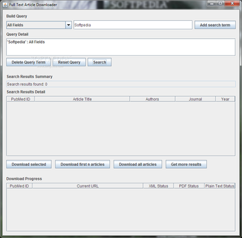 Full Text Article Downloader screenshot
