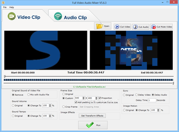 Full Video Audio Mixer screenshot