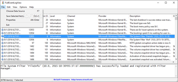 FullEventLogView screenshot 3