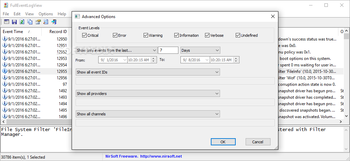 FullEventLogView screenshot 9