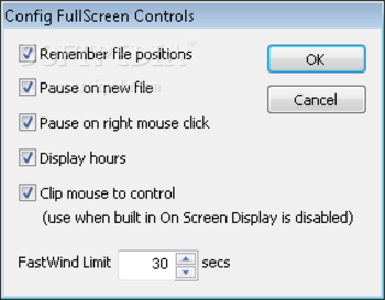 FullScreen Controls screenshot