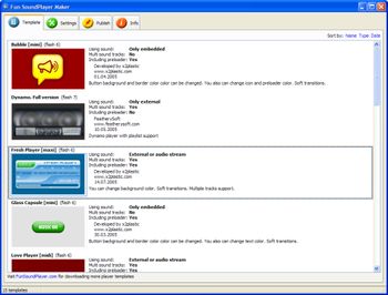 Fun SoundPlayer Maker screenshot