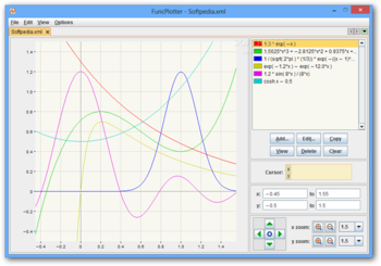 FuncPlotter screenshot