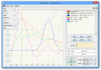 FuncPlotter screenshot 2