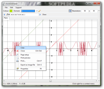 FunctionDrawer screenshot 2