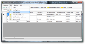 Funduc Software Database Manager Portable screenshot 3