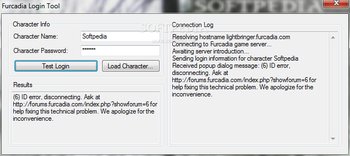 Furcadia Login Tool screenshot