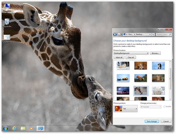 Furry Families Theme screenshot