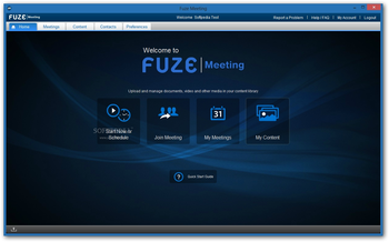 Fuze Meeting screenshot