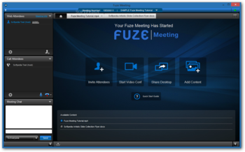 Fuze Meeting screenshot 4