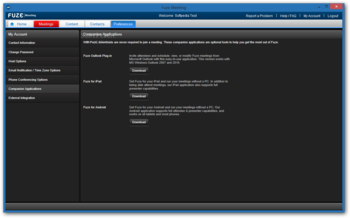 Fuze Meeting screenshot 8