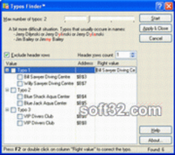 Fuzzy Duplicate Finder for Excel screenshot 2