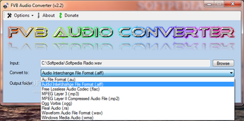 FVB Audio Converter screenshot 2
