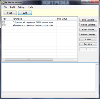 FX Batch Compiler screenshot 2