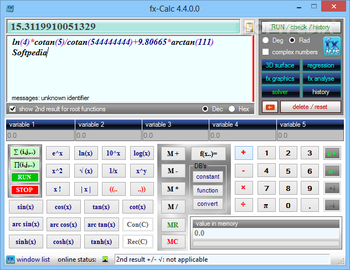 fx-Calc screenshot
