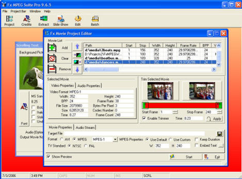 Fx MPEG Suite screenshot