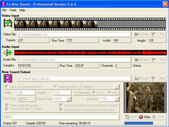 Fx New Sound Movie Audio Replacer screenshot 2