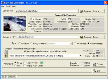Fx Video Converter screenshot 2
