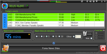 FXNewsAlert screenshot