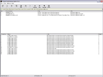 FXstyle Email Address Spider screenshot 4