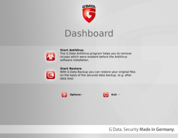 G Data Boot-Medium screenshot 3