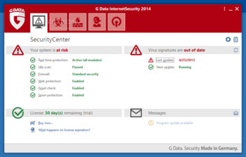 G DATA Internet Security screenshot 2