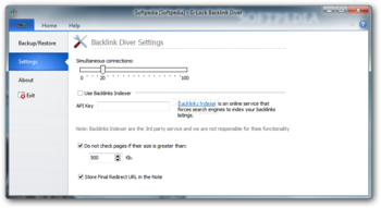 G-Lock Backlink Diver screenshot 4