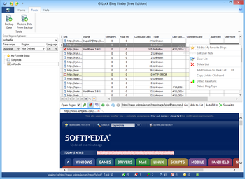 G-Lock Blog Finder screenshot 2