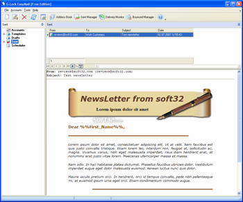 G-Lock EasyMail 5 Business Edition screenshot 2