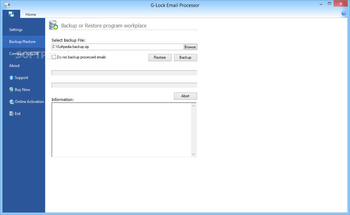 G-Lock Email Processor screenshot 5
