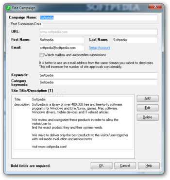 G-Lock Fast Directory Submitter screenshot 2