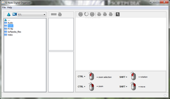 G-Note Digital Organizer screenshot