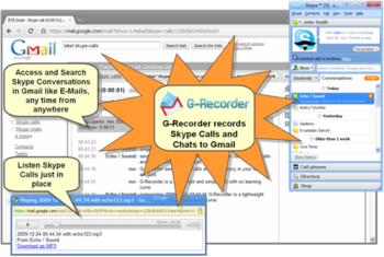 G-Recorder for Skype Standard screenshot