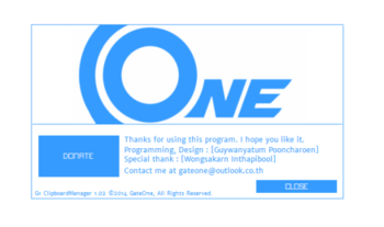 G1 Clipboard Manager screenshot