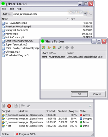 g2Peer screenshot 2