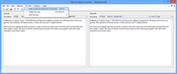 Gab Encoding Converter screenshot 2