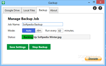 Gackup screenshot 3