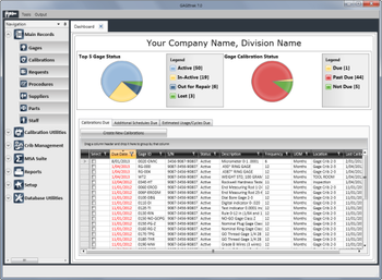 GAGEtrak Calibration Management screenshot 4