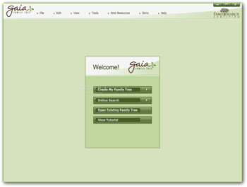 Gaia Family Tree screenshot