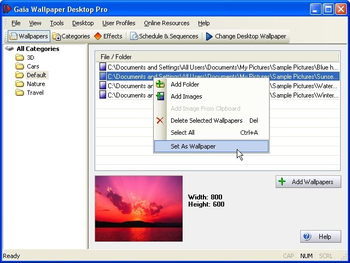 Gaia Wallpaper Desktop Pro screenshot 2
