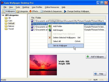Gaia Wallpaper Desktop Pro screenshot 3