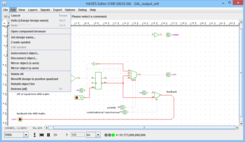 GAL output cell screenshot 2