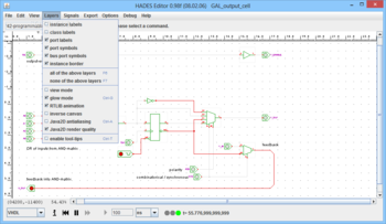 GAL output cell screenshot 3