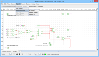 GAL output cell screenshot 4