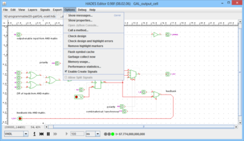 GAL output cell screenshot 6