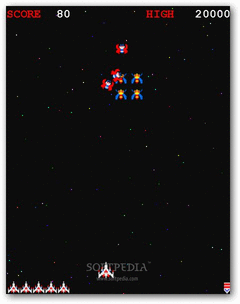 Galaga screenshot