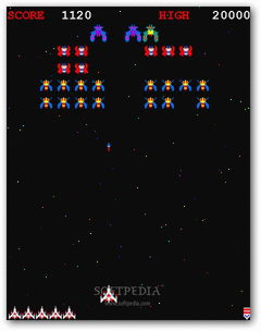 Galaga screenshot 2